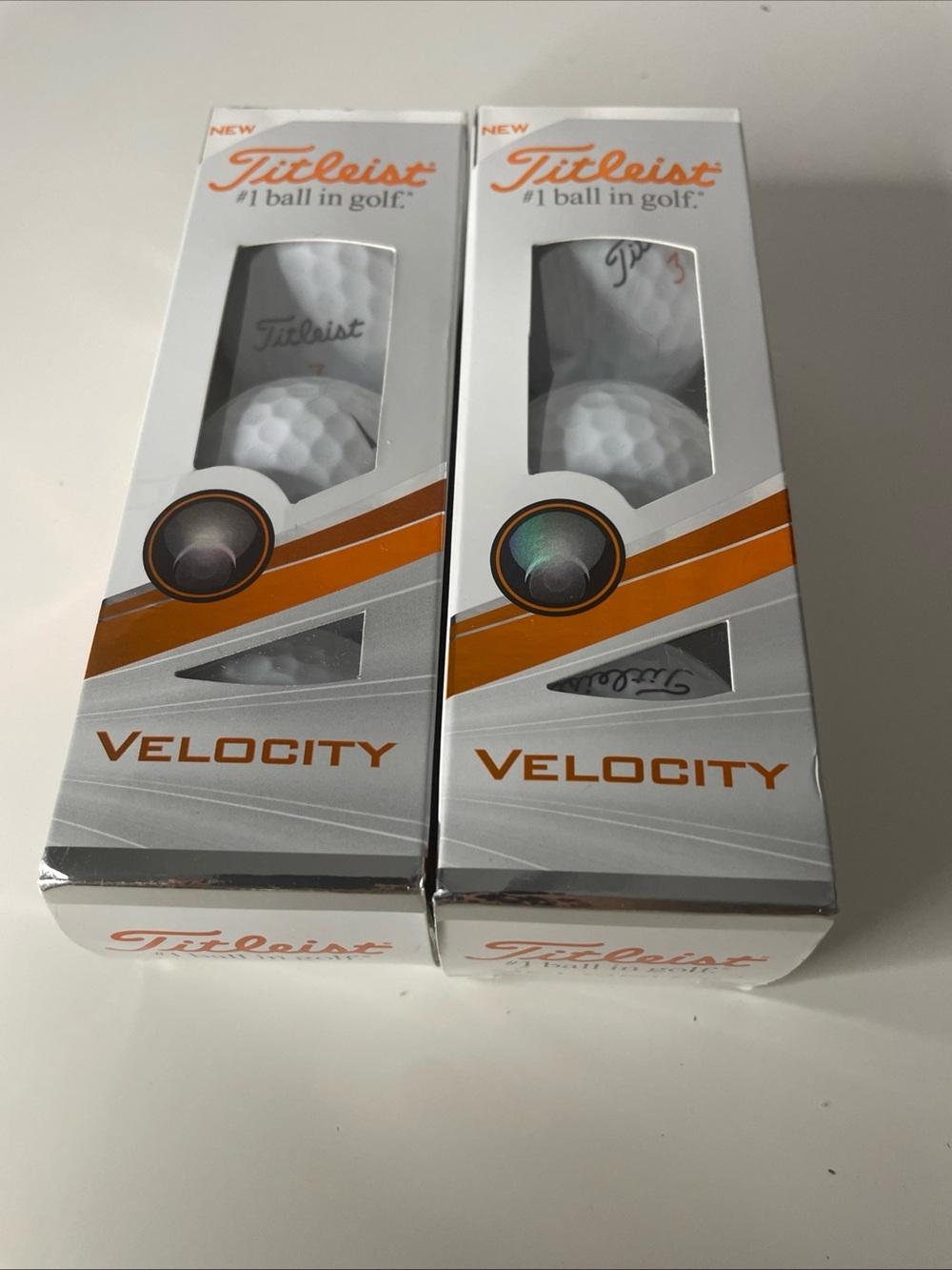 Titleist Velocity Golf Balls - White 2-3 packs NEW #1 ball in golf